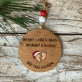 thumbnail image 6 of Riguas Christmas Tree Ornament Wooden Pendant High Strength Not Easily Deformed Easy to Hang Pendant Xmas Hanging Decoration, 6 of 7
