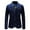 BU1, variant on Varsity Jacket Men Pockets Three Button Long Sleeve Daily Casual Style Wind Breaker Jackets Mens,BU1,3XL