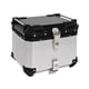 thumbnail image 5 of Baúl de almacenamiento genérico para baúl de motocicleta de 30 litros, equipo de viaje, protección múltiple, caja de equipaje, baúl trasero para Plata, 5 of 8