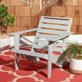 thumbnail image 2 of SAFAVIEH Lanty Transitional Outdoor Patio Adirondack Chair, Ash Grey, 2 of 11