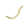thumbnail image 3 of Cadena de Eslabones de collar perfecl 20 Piezas Extensión de Joyería oro, 3 of 8