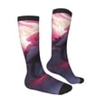 thumbnail image 3 of Fotbe Astronaut Riding Fiery Horse print Women's Men's Novelty Crew Socks Cotton Socks Knee High Socks for Walking,Running,Nurses,Pregnancy, 3 of 8