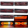 thumbnail image 2 of 2 luces LED traseras para camión, 30 cm, 12-24 V, indicador de freno y parada, lámpara de señal para remolque, caravana, camión, tractor, caravana, 2 of 4