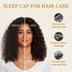 thumbnail image 2 of Gorro de pelo Fittia Satin para dormir, correa antideslizante, color amarillo, 2 of 6