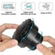 thumbnail image 4 of 2Pcs RV Air Conditioning Deflector Outlet Louvered Air Vent Exhaust Grille for Car RV Boats Yacht, 4 of 5