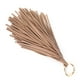 thumbnail image 4 of BRIGHTFUFU Cosculador de coches de moda llavero Mujeres Homm 2 Cadena de llaves Camiseta PU Pu Cuero Accesorios de bolsas (café), 4 of 7