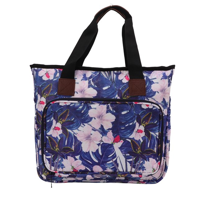 Bolsa de tejer, bolsa de ganchillo,Bolsa de tejer, organizador de costura de amplia aplicación, correa ajustable, diseo portátil para dormitorio para el hogar para viajes