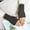dark gray, variant on Janrevotw 1 Pair Of Warm Winter Knitted Gloves Without Fingers, Short Bambus-Joint Half-Finger Arm Sleeves For Men And Women To Keep Warm