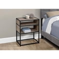 thumbnail image 4 of 22.25" Brown Rectangular Accent Table, 4 of 11