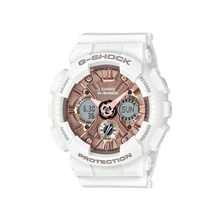 Casio Women's G-Shock S Series Rose Gold Dial Sports Watch