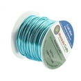 thumbnail image 2 of Mandala Crafts Anodized Aluminum Wire for Sculpting, Armature, Jewelry Making, Gem Metal Wrap, Garden, Colored and Soft, 1 Roll(16 Gauge, Turquoise), 2 of 4