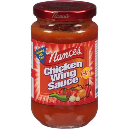 - Nance's Hot Chicken Wing Sauce, 12 oz, (Pack of 12)