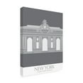 thumbnail image 2 of Trademark Fine Art 'New York Grand Central Monochrome' Canvas Art by Fab Funky, 2 of 3
