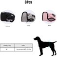 thumbnail image 2 of Dog Nappies, Pack of 3 Washable Nappies for Dogs, Adjustable Dog Nappies, Absorbent Dog Nappies, Physiological Nappy Pants for Various Types of Pet Dogs (M), 2 of 7