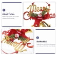 thumbnail image 5 of Gymnture 4 Christmas Bells Ornaments Door Greeter Sleigh Bell Holiday Tree Hanging, 5 of 10