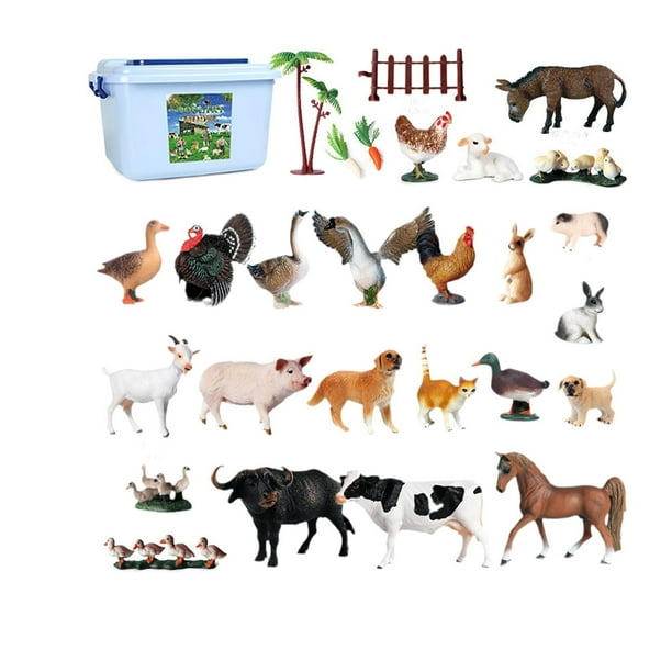 Modelo de animales realistas, conjunto de juegos, colección de juguetes de animales, juguete educativo realista hecho a mano para niños, accesorio de