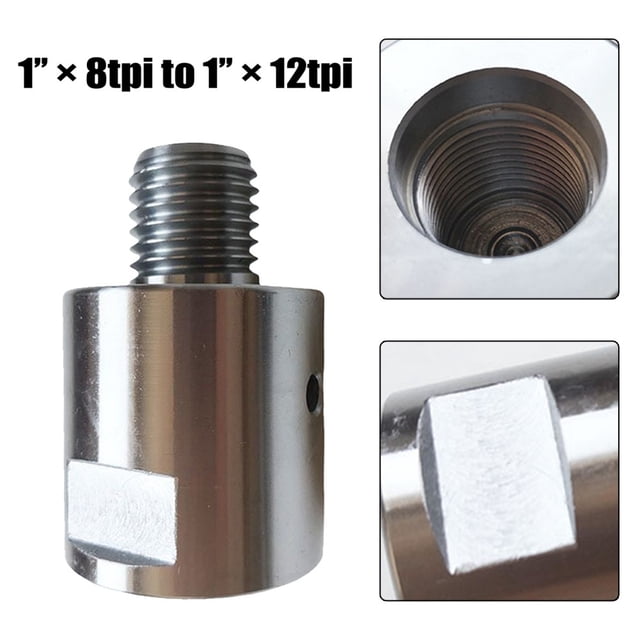 Wood Lathe Chuck Adapter Screw Thread Spindle Adapter for Wood Turning Lathe