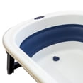 thumbnail image 3 of Bañera Plegable PAPU BABY Azul con Cojín para Bebés y Niños Pequeños, 3 of 10