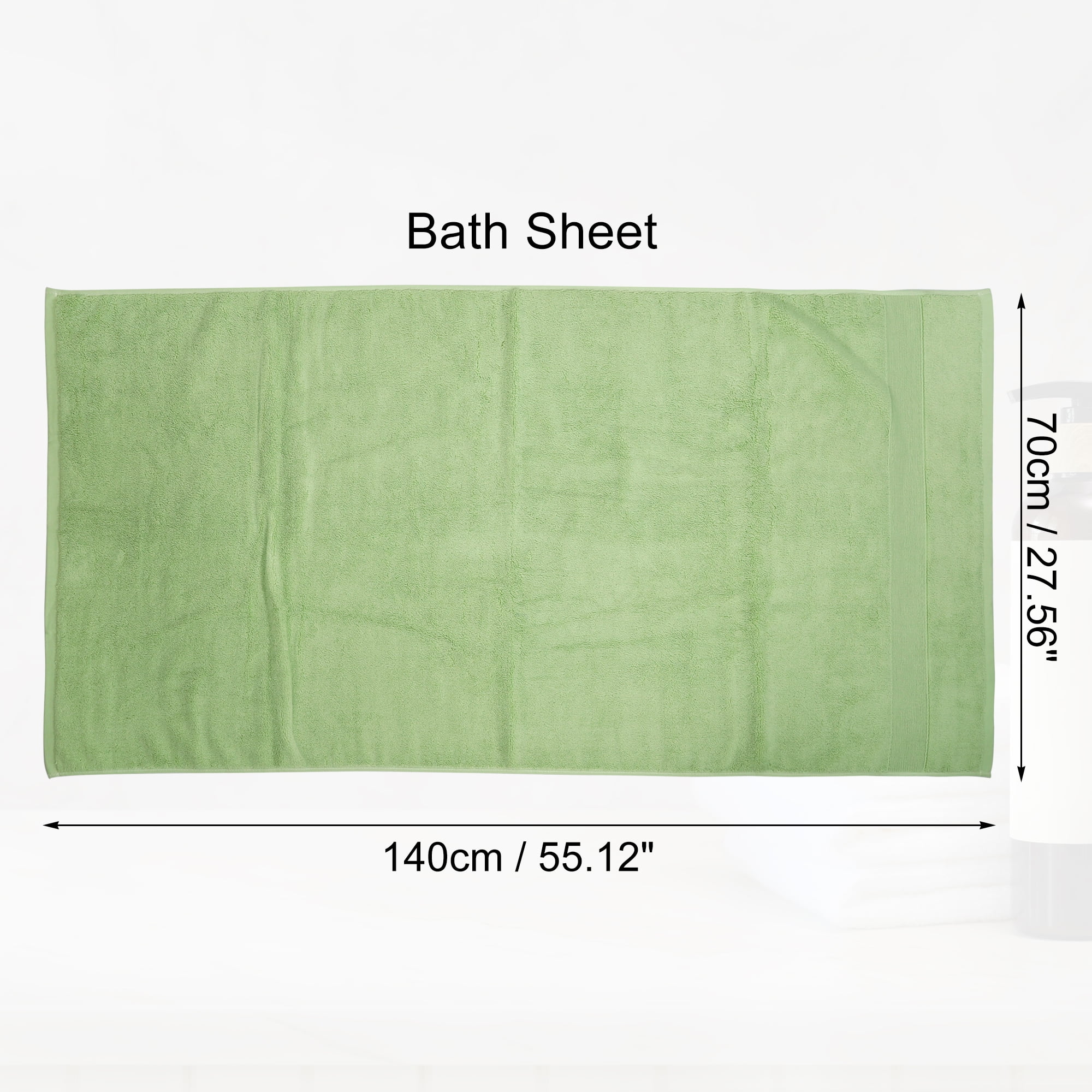 Unique Bargain Absorbent Cotton Bath Towel Set - Sears Marketplace