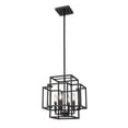 thumbnail image 4 of Z-lite Titania 4-Light Pendant, Black and Brushed Nickel, 4 of 7