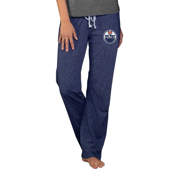 Women's Concepts Sport Navy Edmonton Oilers Quest Knit Pants