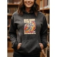 thumbnail image 3 of Classic Firefighter Hoodie for Men and Women, Unisex Pullover Hooded Sweatshirt, Comfortable Cotton Poly Blend, Casual Everyday Wear, 3 of 5