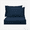 Navy Blue, variant on I DO King Size Natural Bed Sheet Set, Long-Staple Combed Cotton Sheets, Extra Deep Pocket, Fade Resistant Hypoallergenic Pillowcase & Bedding Set