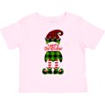 thumbnail image 3 of Inktastic Merry Christmas Elf in Red and Green Plaid Boys or Girls Toddler T-Shirt, 3 of 5