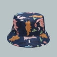thumbnail image 2 of ZHENHONG Bucket Hats for Girls 1-4Y Baby Sun Hat Anti-UV Cartoons Pattern Summer Boys Girls Kids Children Sun Hats, 2 of 2
