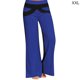 thumbnail image 1 of Sonducket Pantalones de mujer Pantalones deportivos Pantalones deportivos sueltos Pantalones de chándal informales de pierna ancha Prendas para la parte inferior del cuerpo azul XXL, 1 of 4