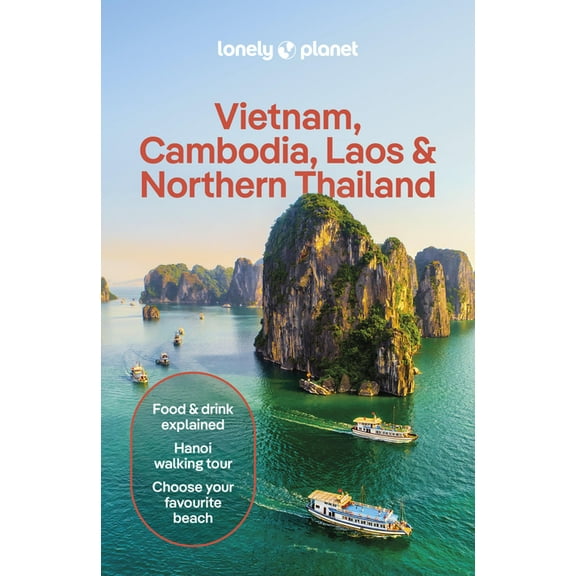 Travel Guide Lonely Planet Vietnam, Cambodia, Laos & Northern Thailand, (Paperback)