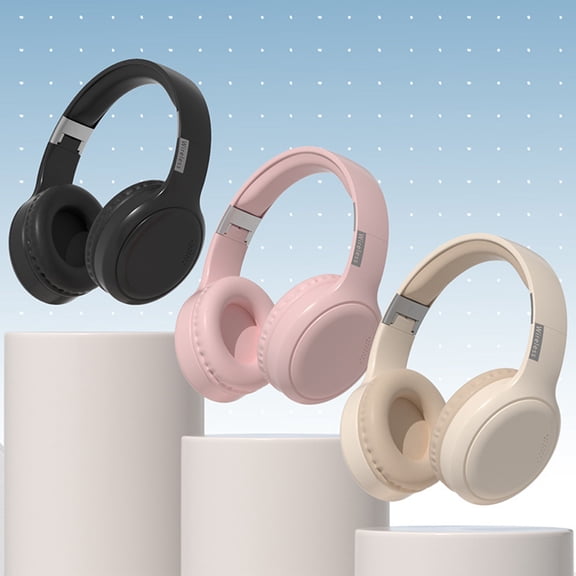 Viflosae Noise Canceling Headphones Gaming Headphones Headset Bluetooth Headphones Noise Cancellation Plug-in Stereo Wireless Headset Lightweight for Travel