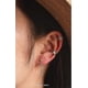thumbnail image 3 of Pendientes de puño de plata de ley 925 Pendientes de puño de oreja sin perforación Puño falso, Juego de puños de plata chapada en oro, 3 of 5
