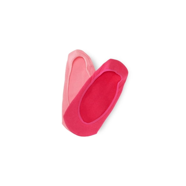 Aeropostale - Calcetines ligeros básicos para mujer, paquete de 2, rosa, 9-11