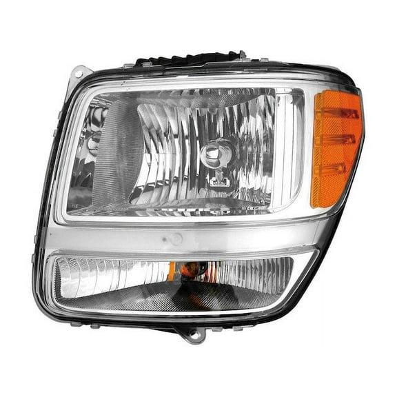 Left Headlight Assembly - Compatible with 2007 - 2011 Dodge Nitro 2008 2009 2010