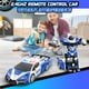 thumbnail image 4 of Coche de control remoto Febyhim, 2,4 GHz, juguete transformador a escala 1:18, 4 of 8
