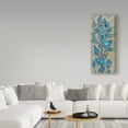 thumbnail image 3 of Trademark Fine Art 'Almond Branch II Blue Crop' Canvas Art by Silvia Vassileva, 3 of 3