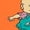 ORANGE, variant on Rugrats - Characters Logo - Men's Short Sleeve Graphic T-Shirt