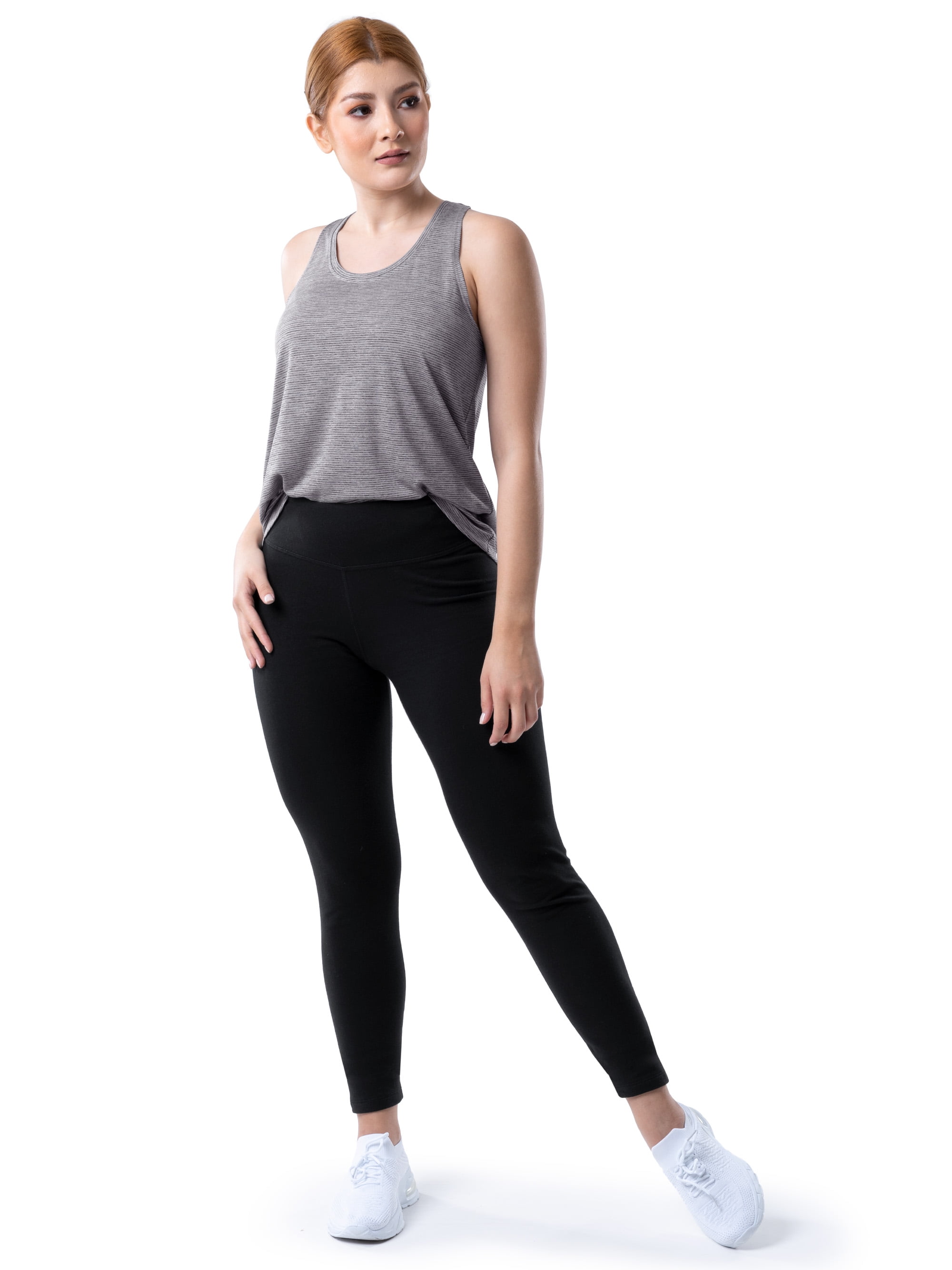 Athletic Works Women's Active Fit Mid Rise Leggings, Sizes S-XXL 