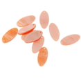 thumbnail image 1 of 10 piezas de pendientes de ovaladas de acrílico de acetato brillante para encontrar joyería hecha a mano DIY naranja Yuyangstore Pendiente DIY que hace el colgante, 1 of 8