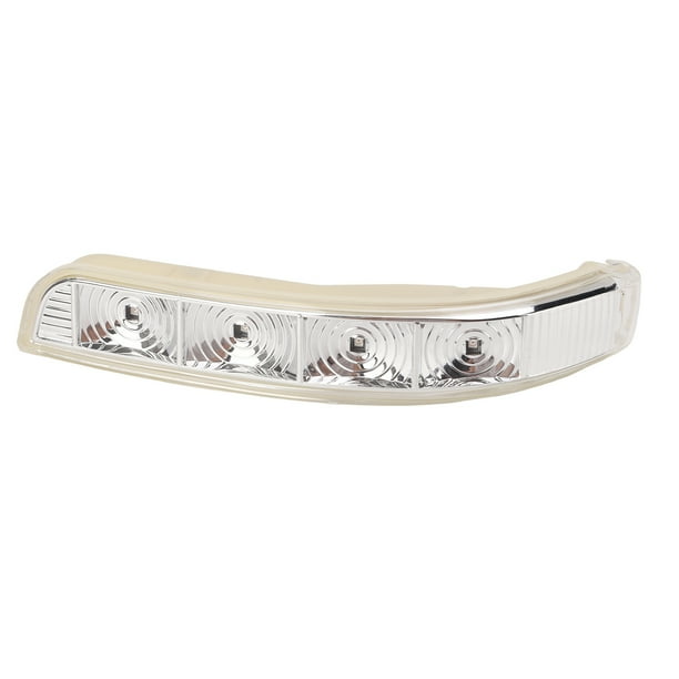 Luz indicadora de espejo lateral, luz indicadora LED de espejo lateral Lámpara de espejo retrovisor Luz de señal de giro de espejo lateral Durabilidad probada en el tiempo