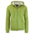 thumbnail image 5 of Men's Sherpa Fleece Lined Zip-Up Hoodie, 5 of 6