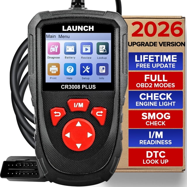 Escáner OBD2 LAUNCH CR3008 Plus lector de códigos de motor