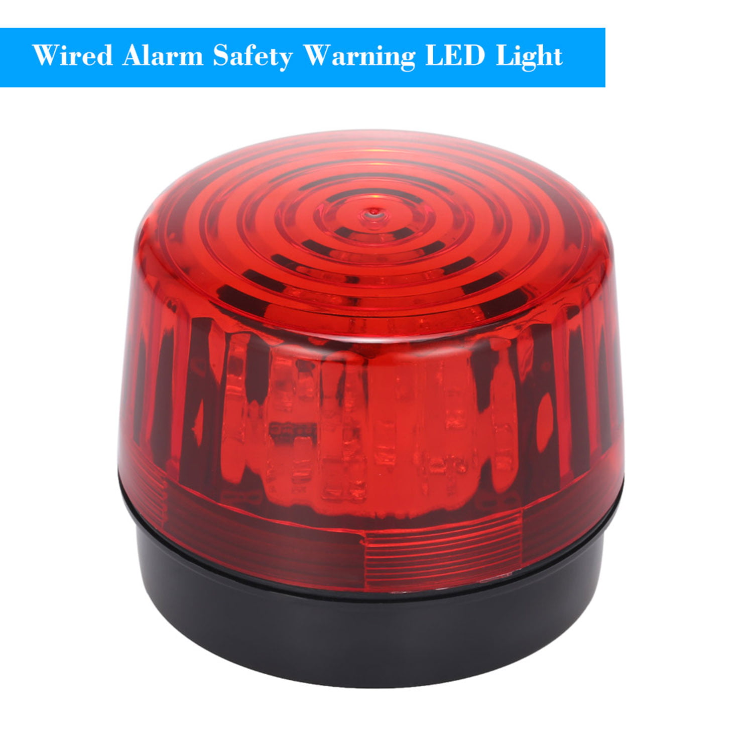 Bell NOT included £12 Strobe Flashing Red LED Beacon for 6" Fire Alarm Bell 