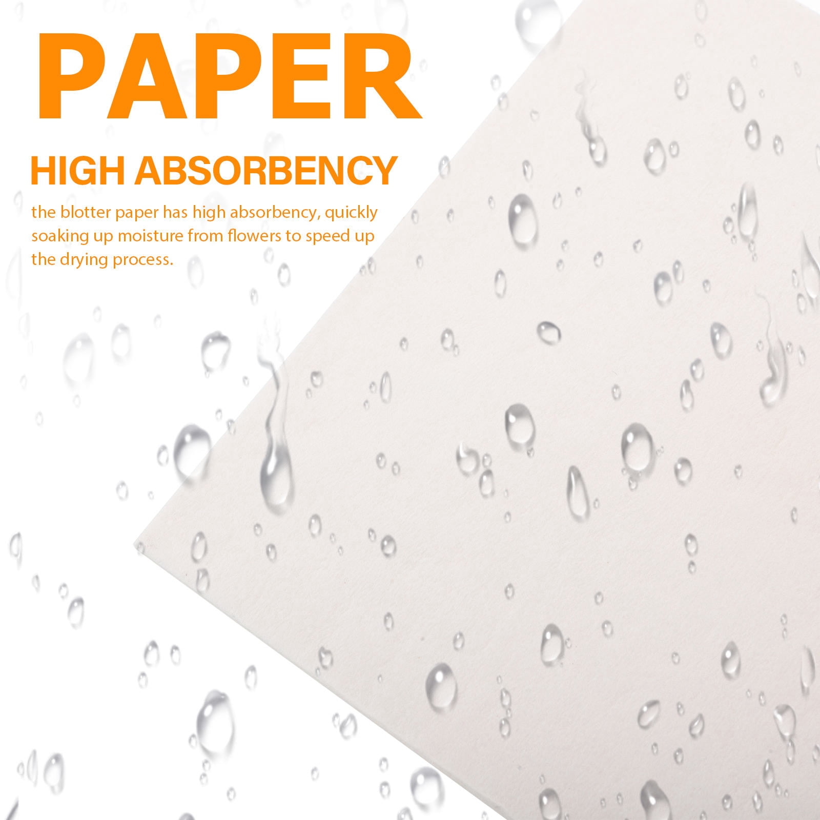 Mipcase Papier Buvard Absorbant 4 Feuilles – Pour Presse à Fleurs Et Herbier DIY