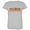 Heather, variant on ™ Womens Stillwater Almost Famous Tour Name Logo HQ Tee