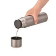 thumbnail image 4 of THERMOS FJN-500T Vacuum Insulated Titanium Bottle 500ml Titanium Gray (TGY), 4 of 4