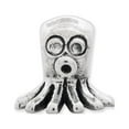 thumbnail image 3 of Octopus Kids Charm .925 Sterling Silver Antique Finish Reflection Beads, 3 of 5