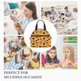 thumbnail image 7 of Fuzoiu Bohemian Sunflower Print Insulated Lunch Bag for Women Men Large Reusable Lunch Box Adult Leakproof Portable Cooler Tote Bags for Work Picnic, 7 of 7