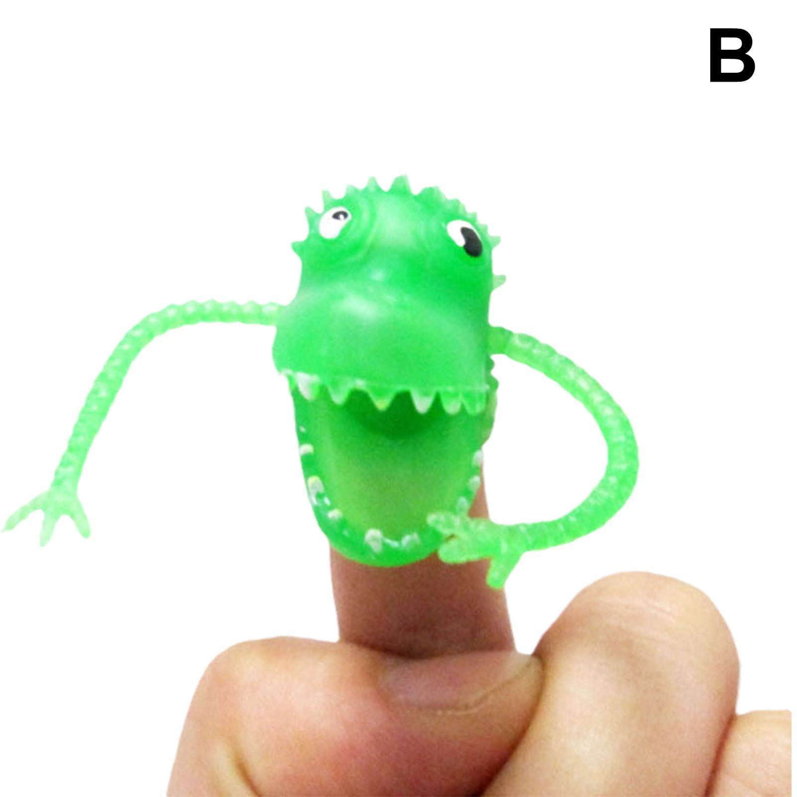Funny Puppets Toys Finger Puppet Story Mini Dinosaur Toys With Small Finger Gashapon Toys E8E8